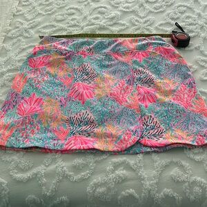 NWOT Lilly Pulitzer Monica Skort in Splash Dance print Size 16